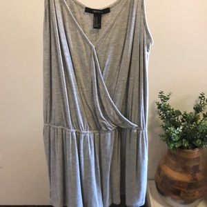 Grey Forever 21 romper